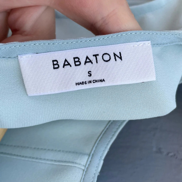 Babaton Teal Green Wieland Blouse,  size Small - Picture 11 of 12